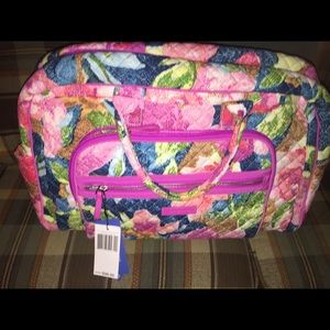 Vera Bradley compact weekender NWT superblooms